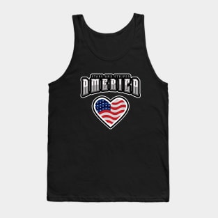 FOURTH Of July Stars And Stripes Tank Top